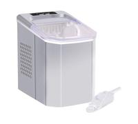 Electric Ice Maker Machine - Portable Bullet Ice Cube Maker for Home Kitchen, Produces 12KG of Ice in 24 Hours, Automatic Countertop Design