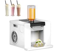 Electric Ice Shaver, 750ml Self-Cleaning Snow Cone Maker, One-Button Automatic Dual Blades, for Home Commercial Use