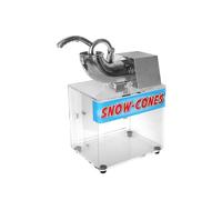 Electric Ice Shaver Machine, 200W, 180 kg/h, Commercial Ice Crusher for Restaurants, Bars, Home Use