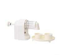 Electric Ice Shaver Machine for Fun Slushie Making with Automatic Mixing for Consistent Texture