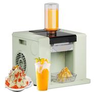 Electric Ice Shaver Machine for Home Use, High Efficiency Snow Cone Maker with Safety Switch, Easy Operating Ice Crusher for Frozen Treats, Perfect for Parties