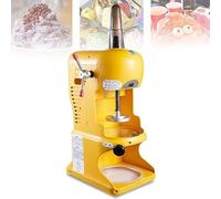 Electric Ice Shaver Snow Cone Maker Machine, Shaved Ice Machine for Milk Tea Shop, Coffee Shop, Home