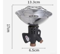 Electric Ignition Portable Gas Heater with Folding Base, Adjustable Heat Settings for Use on Camping Trips and Outdoor For Winter Activities (D)