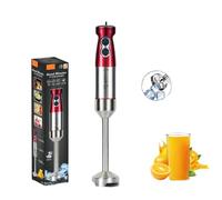 Electric Immersion Hand Blender,Mixer,Chopper,Powerful Ice Crushing Hand Mixer Blending Stick For Easy Cleaning For Purees, Smoothies,Shakes,Ivory,Soups kitchen Accessories
