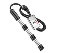 Electric Immersion Heater 2500W, Submersible Water Heater with Digital Temperature Display & Auto Power Off, Stainless Steel Safety Guard for Fast Heating at Home and Industrial Use