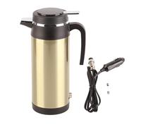 Electric In-Car Travel Kettle 1000ML - 12V Car Heating Cup - Fast Boiling for Water, Tea, Coffee, Milk