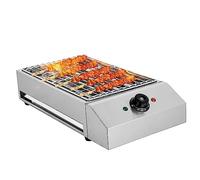 Electric Indoor Grill - 2800W Smokeless BBQ with Temperature Control for Healthy Cooking