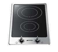 Smeg Classic PGF32I-1 31cm Induction Hob - Stainless Steel, Stainless Steel
