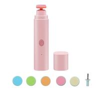 Electric Infant Nail Clipper Safe Simple Portable Low Noise Infant Nail Trimmer for Toddler Kids (Roseate)