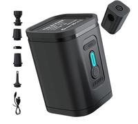 Electric Inflation Pump - Rechargeable Air Balloons, Portable Suction Inflator | Compact Vacuum Pump Tool Storage Bag, Inflatables Mattress Pillow Mini USB Battery Powered