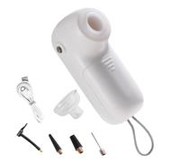 Electric Inflator - Portable Inflator for Camping, Vacuum Sealer, Dual Use Swelling and Vacuum Pump for Traveling | Vacuumm Air Pump Storage Bags, Air Mattresses, Div