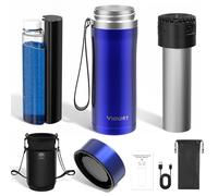 Electric Insulin Cooler Travel Case TSA Approved, Portable Insulin Refrigerator with USB Charger & Biogel, 2-8°C Precise Temp Control Medication Cooler, Diabetes Travel Case for Insulin & EpiPens