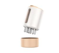 Electric Intelligence Scalp Massage Brush Applicator Hair Care Essential Oil Ball Massage Red Light Vibration Hair Generative Artifact