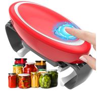 Electric Jar Opener for Weak Hands, Automatic Jar Opener for Seniors with Arthritis, Strong Tough & Easy One Touch Bottle Opener for Arthritic Hands