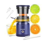 Electric Juicer Rechargeable - Citrus Juicer Machines with USB and Cleaning Brush Portable Juicer for Orange, Lemon, Grapefruit