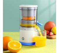 Electric Juicer Rechargeable,Portable Kitchen Gadget for making Orange Juice,Squeezing Oranges,Lemons,Kiwi Fruit,Grapefruits,and Citrus Juices.Comes with USB charging and a Cleaning Brush(Blue)