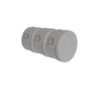 Electric Junction Box - Outdoors Waterproof Junction Box - Set of 3 Junction Boxes IP54 Diameter 85 x 50 mm Grey Debflex