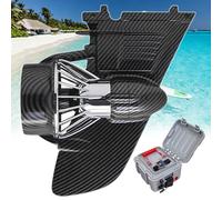 Electric Kayak Fin with Battery-Powered Propeller - Max Speed 7.5 km/h, 20 km Range, Wrist Remote Control - Ideal Upgrade for Effortless Cruising