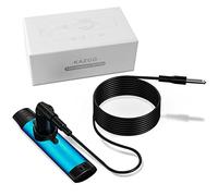 Electric Kazoos for Adults,Metal Kazoo with 5 Flute Diaphragms,Kazoos with Adjustable Tone for Guitar, Ukulele, Violin, Piano, Keyboard,Mini Kazoos Musical Instruments for Kids Bulk (Electric Blue)