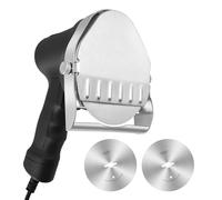 Electric Kebab Slicer, 120W Handheld Electric Kebab Meat Slicer, Adjustable Cutting Thickness with 0-12mm, Cutting Width 12cm, Kebap Shawarma Cutter Machine for Roast Meat Shops, Restaurants