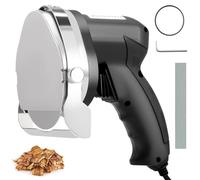 Electric Kebab Slicer, 80W Handheld Doner Kebab Shawarma Cutter Machine, Adjustable Cutting Thickness with 0-8mm, Blade width10cm, for Roast Meat Shops, Restaurants, for All Kinds of Meat.