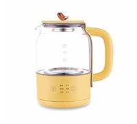 Electric kettle, 0.8L Multifunctional Mini Stainless Steel High Borosilicate Glass Temperature Control Kettle 6 Major Functions