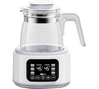 Electric Kettle 1.3L | Fast Heating & Quiet Boil | LED Touch Screen & Temperature Control | 72H Keep Warm | 360° Chassis Heating | Borosilicate Glass