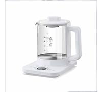 Electric Kettle, 1.6L HAutomatic Glass Preserving Pot Portable Multi Cooker Tea Smart Appointment with Adjustable Temperature ()