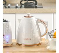 Electric Kettle, 1.7L, 3kW, Fast Boil Kettle, Auto Shut-off HOMCOM Off White One Size