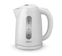 Electric Kettle 1.7L Auto Turn Off Swivel Base White Water Level Indicator 2200W