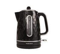 Electric Kettle, 1.7L, Diamond Collection by Hamilton Beach, Black, HBK8359B
