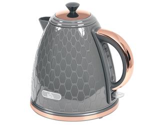 Electric Kettle 1.7L Fast Boil 3kW Cordless Swivel Auto Shut Off Kitchen