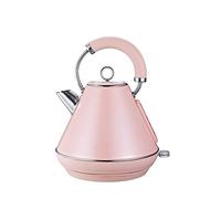 Electric Kettle 1.8L Household 304 Stainless Steel Kettle Steam Sensor Switch Ring-Style Lid Handle Anti-Dry Protection Easy to Clean,Brown,Green Practical Warm as ever