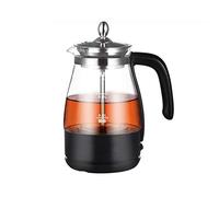 Electric kettle, 1 L Tea Maker Machine Glass Kettle Borosilicate Pots with Infusers for Loose Teaglass Teapot and Warmer Set