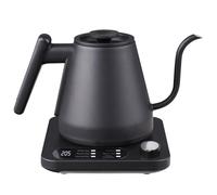 Electric Kettle, 1200W Electric Gooseneck Kettle with Temperature Control, Fast Cooking and 2 Hours Warm, Precise Pouring for Coffee, Tea, Stainless Steel, 0.8L