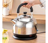 Electric Kettle,1500W | Boil Dry Protection & Auto Shut Off | 3L Fast Boil Jug Kettle for Hot Water Tea or Coffee | Swivel Base,Silver