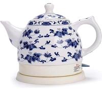 Electric Kettle 1L, Retro Mini 1350W Fast Boil Jug for Tea, Coffee & Soup, Cordless with Auto Shut-Off & Boil-Dry Protection