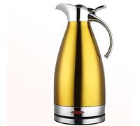 Electric Kettle 2L Retro with Leak Proof Spout Quick Boil Water Heater Eight Hours to Keep Warm Auto Power Off Detachable Base/Gold-S Practical Warm as ever