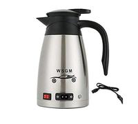 Electric Kettle Car 304 Stainless Steel Car for Boiling Water Heating Water Cup 800Ml Capacity Three Layers of Anti-Scalding,Metallic,Sier Practical Warm as ever