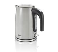 Swan SK14015GRN TownHouse 1.7L Jug Kettle with Removable Filter, Automatic Shut-off, Overheat Protection, 2.2KW, Grey