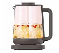 Electric Kettle, Glass Temperature Boil Dry Proof & Auto Shutoff, Fast and Quiet Boiling Heat Preservation Integrated Tea Maker 2L (One Color 2L)