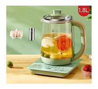 Electric Kettle Multifunction 1.8L,Mini Glass Keep Warm Pot,Can Be Use on Stewed Porridge Slow Cook/White Practical Warm as ever