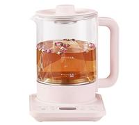 Electric Kettle, Multifunctional Automatic Thickening Glass Health Pot Flower Teapot Can Cook Black Teapot (Color : B, Size : OneColor)(B,1.8 litres)