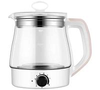 Electric Kettle Multifunctional Glass for Boiling Water Integrated Cooking Pot with Automatic Shutdown and Anti Dry Protection Function Suitable/Blue elegant Warm as ever