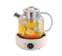 Electric Kettle, Multifunctional Health Teapot, 1.8L Small Electric Tea Kettle, Smart Reservation, 360°C Even Heating, Smart Touch Glass Kettle with Keep Warm Function,1.8L