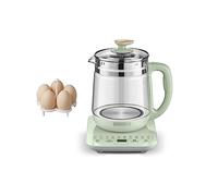 Electric Kettle Tea Kettle 1.8L Glass Teapot With Removable Infuser Multifunction Glass Teapot Dash Egg Cooker Electric Tea Kettles Off With Smart Touch Panel & Smart Menu.