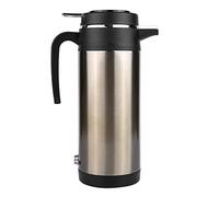 Electric Kettle, Travel Thermos Flask, Quick Heating, Insulated Design, 40 oz Capacity, 12V/24V Compatible, Perfect for Car Travel