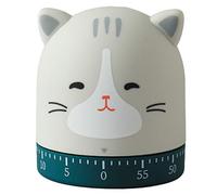 Electric Kettles, 360 Degree Rotating Timer for Baking and Boiling Kitchen Timer Cute Cat 60 Minutes Timer (Assorted Color)