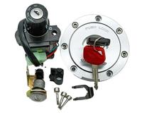 Electric Key Ignition Compatible With CBR600RR 2003-2006 Ignition Starter Switch Lock Key Set Ignition Lock Barrel Starter Switch OEM:35010-MEE-A00 35010-MEE-672
