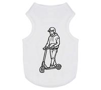 'Electric Kick Scooter' Pet Dog/Cat T-Shirt (PT00126079)